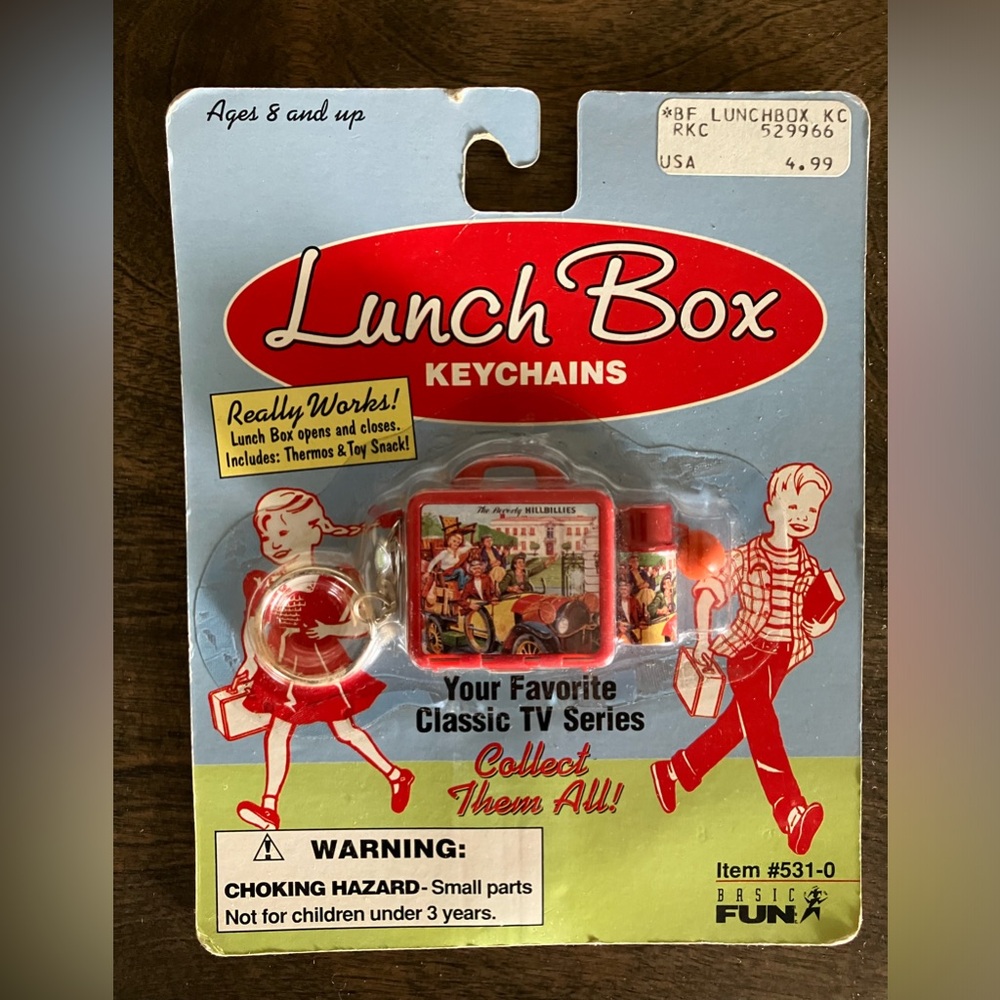 Beverly Hillbillies Mini Lunch Box Key Chain By Basic Fun Inc